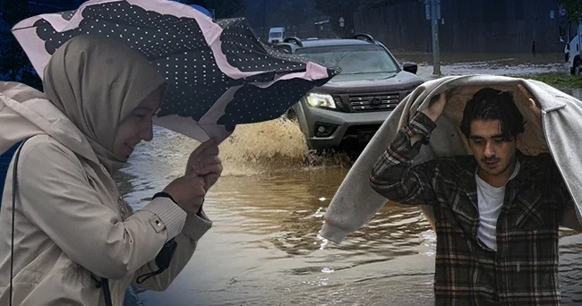 Kuvvetli yağış etkili olacak! Meteoroloji saat verdi: Sel, su baskını, yağış anında kuvvetli rüzgar ve hortum... Sarı ve turuncu alarm verilen iller