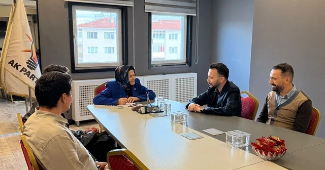 AK Parti Eskişehir Milletvekili Gürcan, kentte çeşitli kabul ve ziyaretlerde bulundu Eskişehir Haber Habertürk Yerel Haberler