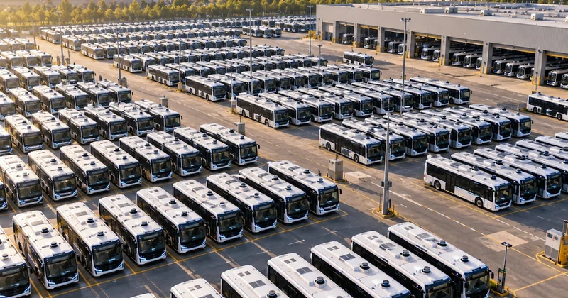 Sürücüsüz otobüsler için düğmeye bastılar: 500 tanesi trafiğe çıkacak Sözcü Gazetesi