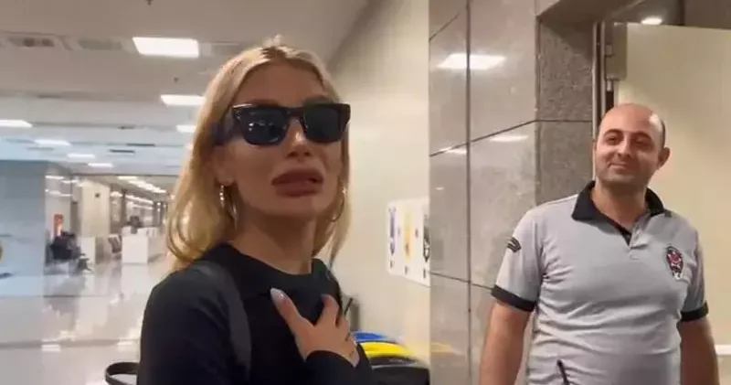 Şarkıcı İrem Derici ifade vermek için Çağlayan daki İstanbul Adalet Sarayı na geldi