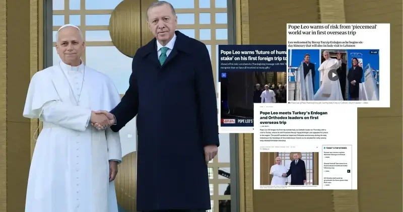 Papa Leo nun Cumhurbaşkanı Erdoğan a çağrısı dünya basınında: Türkiye nin bölgesel gücüne vurgu yapıldı Gündem Haberleri