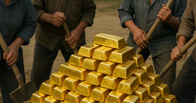 Köyü delik deşik edip 1.500 tonluk devasa altın madeni buldular Sözcü Gazetesi