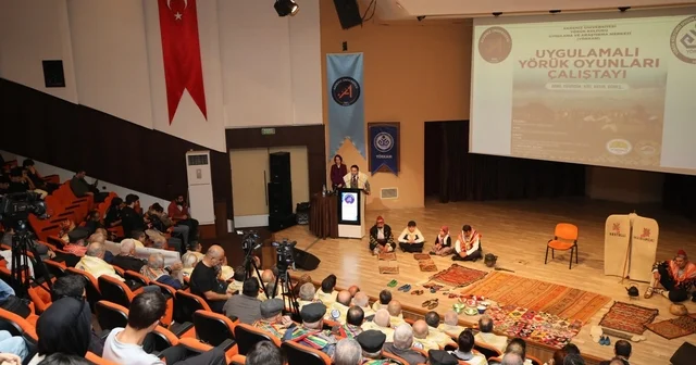 Uygulamalı Yörük Oyunları Çalıştayı düzenlendi Antalya Haberleri