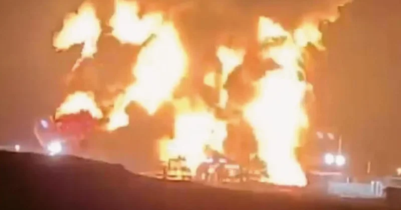 Doğalgaz sahasını dronla vurdular... Kuzey Irak karanlığa gömüldü