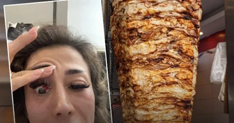 Fitness eğitmeni İstanbul da tavuk döner yedi: Gözü bu hale geldi Sözcü Gazetesi