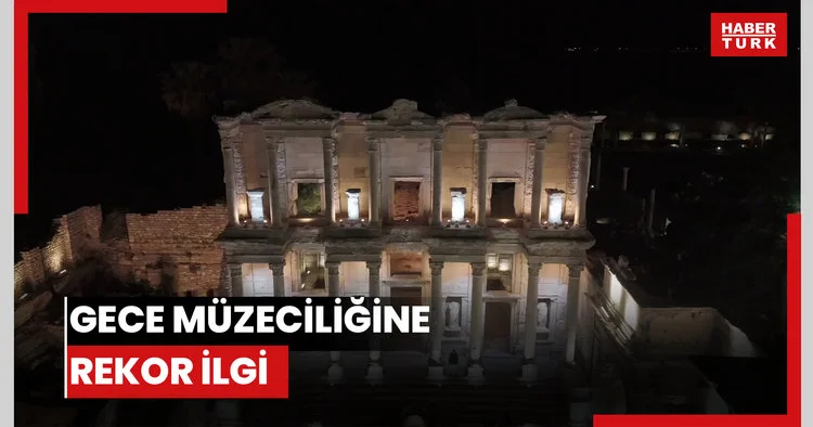 Gece müzeciliğine rekor ilgi