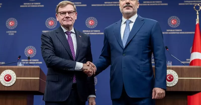 Bakan Fidan ile kamera karşısına geçen Alman Bakan dan çarpıcı Türkiye mesajı