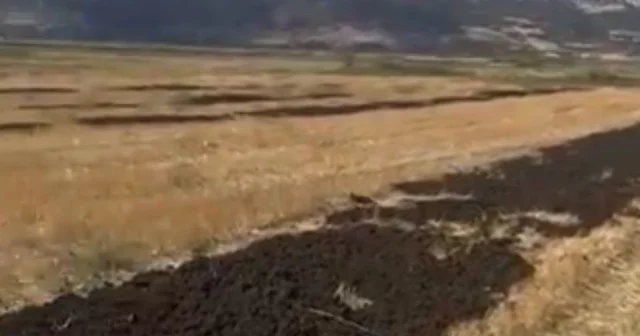 Burdur da araziye arıtma çamuru döken firmaya 48 milyon 612 bin lira para cezası Burdur Haberleri