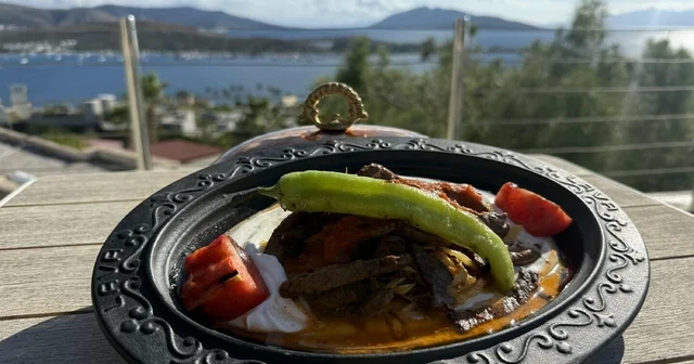 Çökertme kebabı turistlerin gözdesi oldu Muğla Haberleri