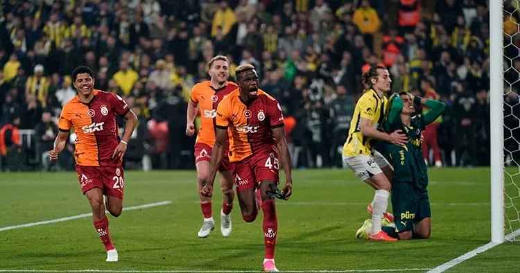 Galatasaray, Kadıköy deki son 7 derbinin 5 ini kazandı