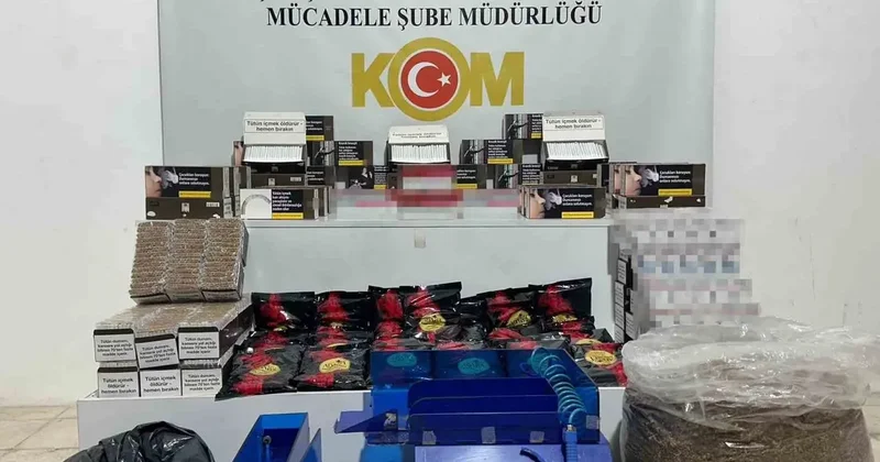 Tütün operasyonunda 6 şüpheliye işlem yapıldı
