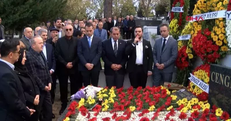 Eski Galatasaray Başkanı Mustafa Cengiz, vefatının 4 üncü yılında kabri başında anıldı