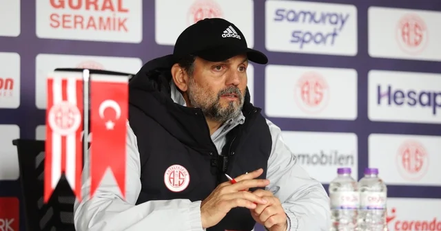 Erol Bulut: Göztepe maçı bizim için kolay olmayacak Antalya Haberleri