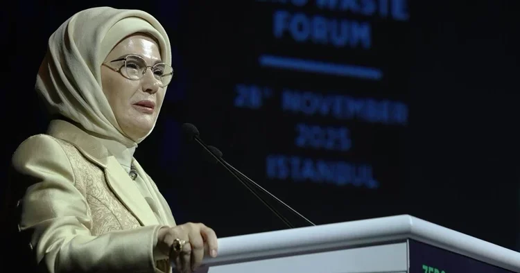 Emine Erdoğan: Gıda ve su israfı insanlık için artık bir beka meselesi