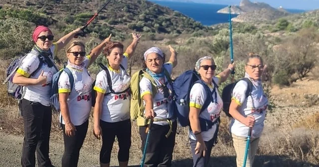 Datça dan Knidos a doğa yürüyüşü yapıldı Muğla Haberleri