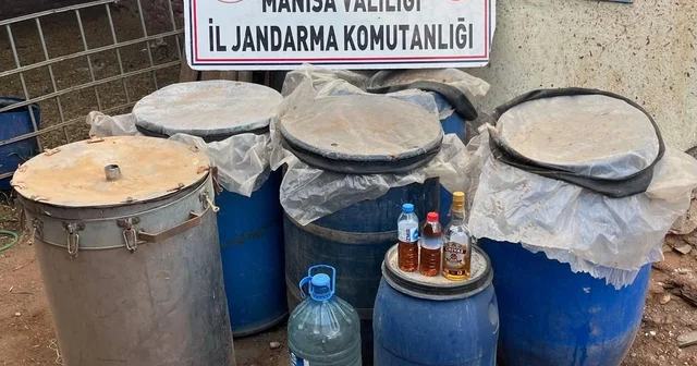 Manisa da 82 litre sahte içki ele geçirildi Manisa Haberleri