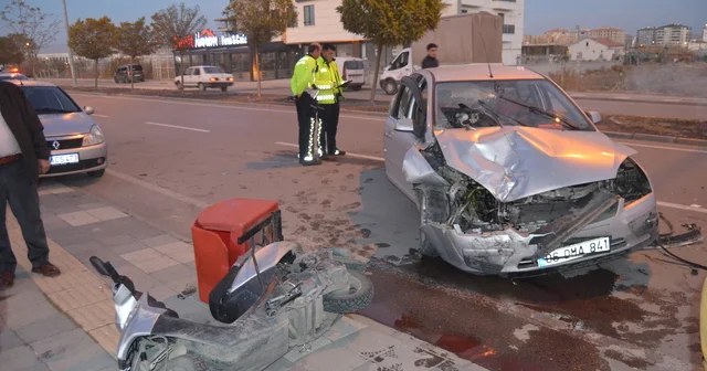 Park halindeki 3 araca çarpan alkollü sürücü, sağlık çalışanına Beni morga götürün dedi Aksaray Haberleri