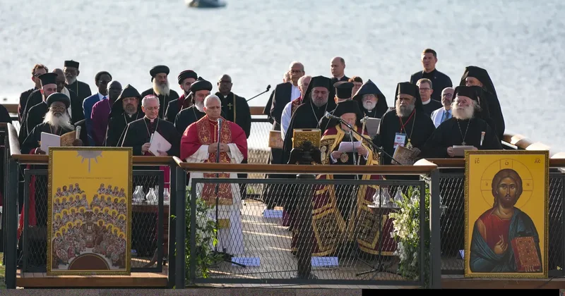 Papa 14. Leo, İznik e geldi: İznik Gölü kıyısında dua etti