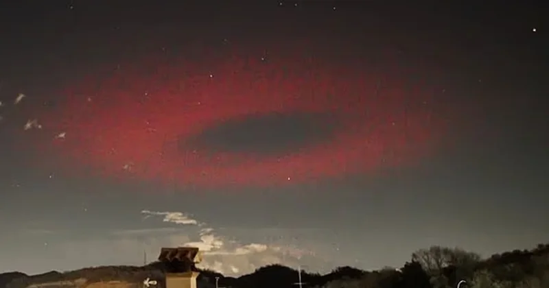 Gökyüzünde beliren kırmızı halkanın sırrı çözüldü Sözcü Gazetesi