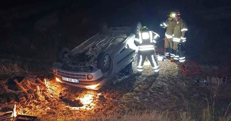Gönen Bandırma karayolunda trafik kazası: 1 yaralı