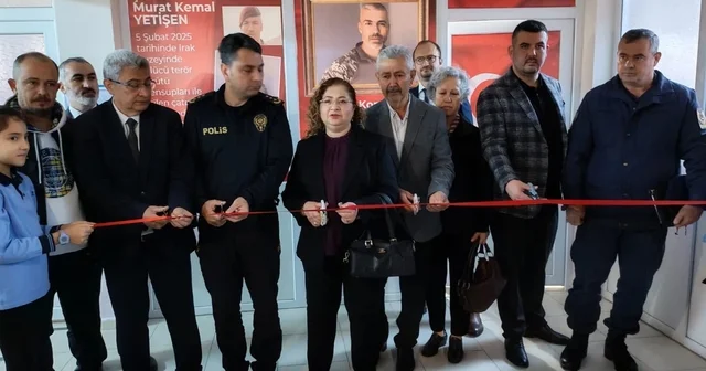 Şehit Binbaşı Yetişen in adı Mursallı da kurulan kütüphanede yaşayacak Aydın Haberleri