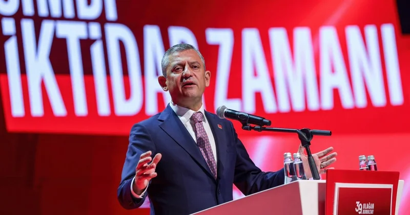 CHP nin parti tüzüğü değişti! Özel den ilk açıklama