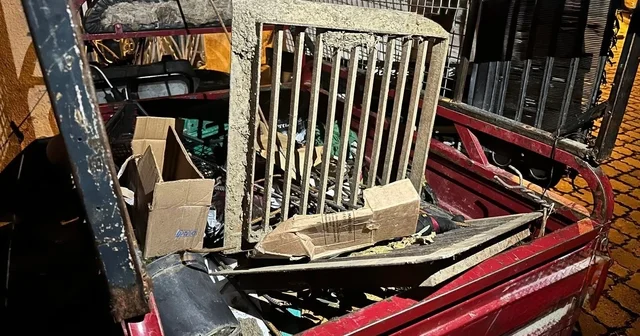 MASKİ ye ait yağmur mazgallarını çalan şüpheliler yakalandı Manisa Haberleri