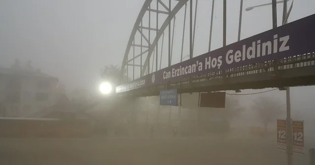 Erzincan güne sisle uyandı Erzincan Haberleri