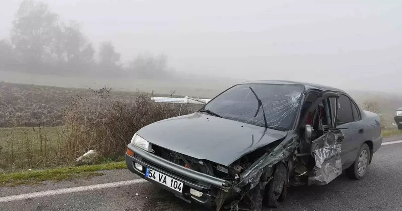 Samsun’da iki otomobil çapıştı: 3 yaralı