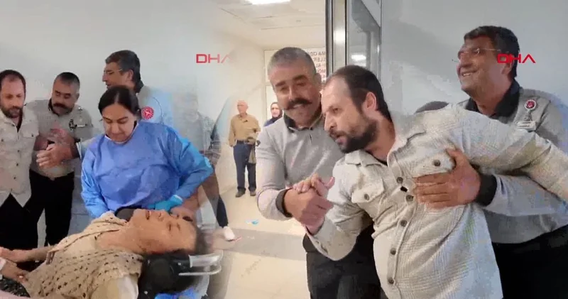 Role kendini kaptırınca bırakmadı! Tatbikatta hastane güvenliğinin zor anları