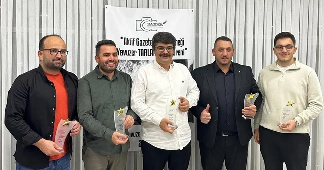 Rize de gazeteci Yavuzer Tarlan anısına ödül töreni düzenlendi Rize Haberleri