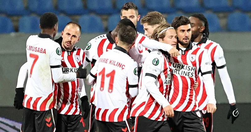 Samsunspor berabere kaldı: Avrupa da liderliğini sürdürdü