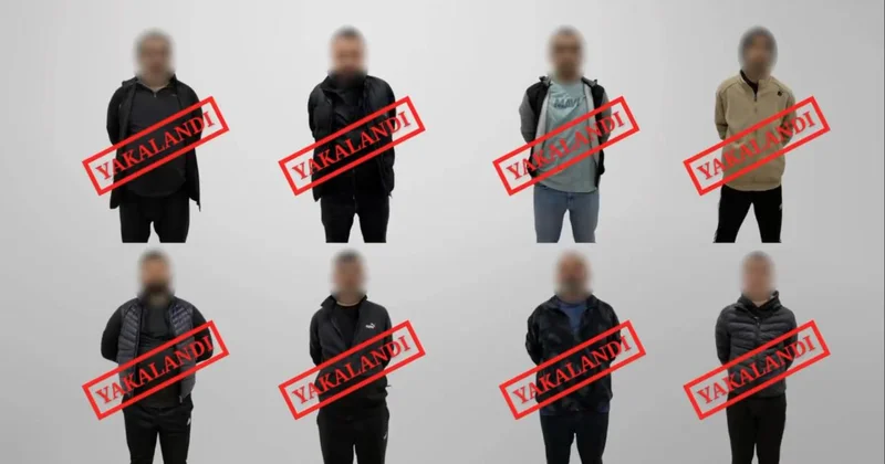 Kırmızı bültenle ve ulusal seviyede aranan 8 suçlu Türkiye ye getirildi