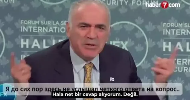 Eski dünya satranç şampiyonu Kasparov Putin in hayali diye açıkladı: Ukrayna dan sonra sıradaki sizsiniz