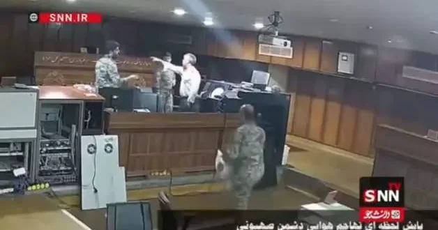 İran İsrail ile savaşın görüntülerini yayınladı: Üs vurulmadan önce askeri birliklerin son hali!