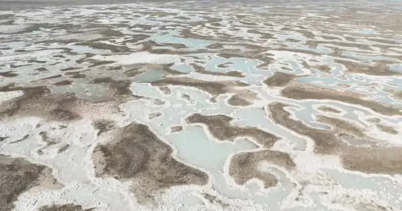 Türkiye nin ikinci büyük gölünde büyük alarm! Sular çekilince ortaya çıktı!