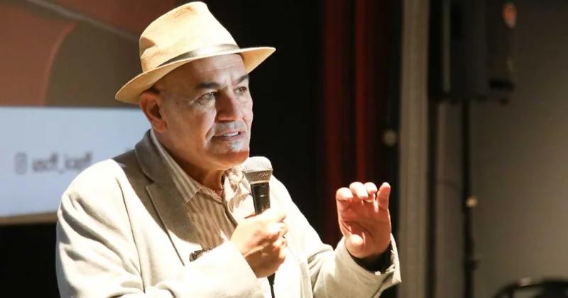 Savaşta 22 film çeken Filistinli yönetmen mücadelesini İstanbul da anlattı