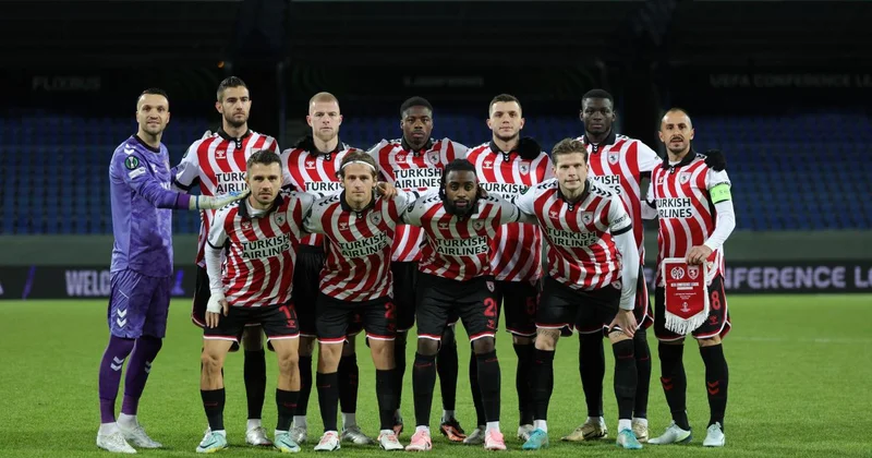 UEFA Konferans Ligi nin namağlup lideri Samsunspor