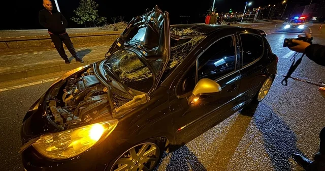 Arkadaşlarının halı saha futbol maçını izlemeye giden gence otomobil çarptı Rize Haberleri