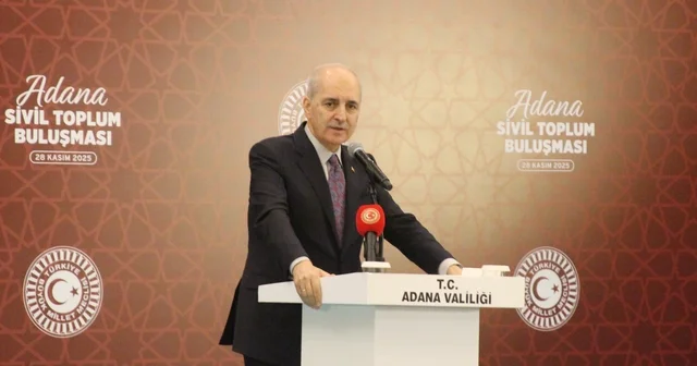 TBMM Başkanı Kurtulmuş, Adana da sivil toplum kuruluşlarıyla bir araya geldi Yaptığınız iş Türkiye demokrasisini güçlenmesine katkı sunmaktır Adana Haberleri