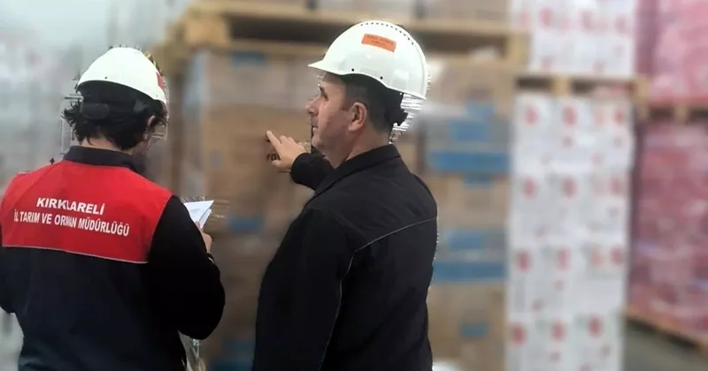 Kırklareli’nde ihracat yapan fabrikalara denetim