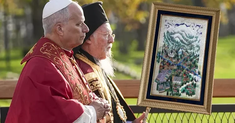 Papa 14. Leo ya özel hediye! Hayran kaldı