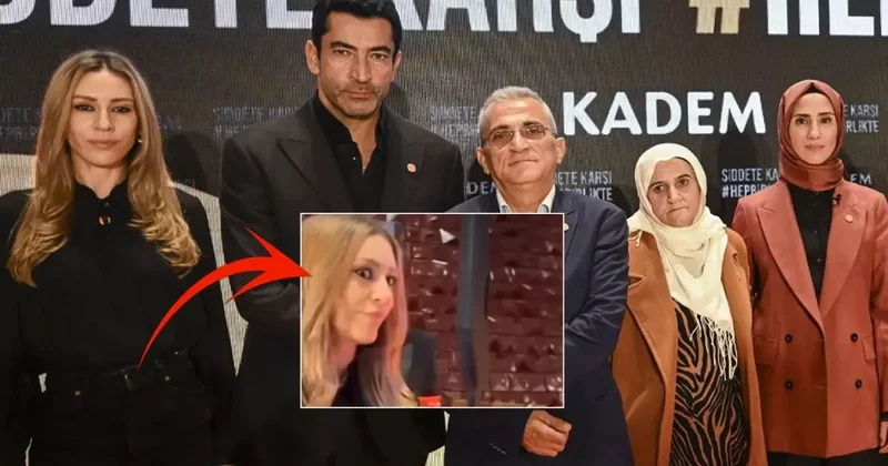 KADEM in lansmanına katılan Sinem Kobal ın tavırları olay oldu
