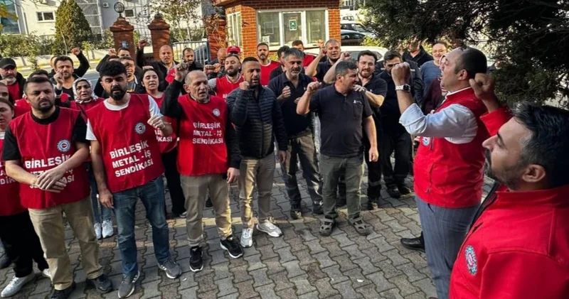 Grev kararı işyerine asıldı: Emekçilerin direnişi başladı