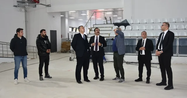 Ankara Gençlik ve Spor Müdürü Çelik, Beypazarı ndaki tesisi inceledi Ankara Haberleri