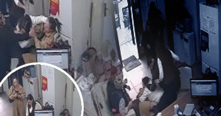 İstanbul da ilginç olay! Muhtarlıkta fakirlik belgesi kavgası: Saçından tutup saldırdı