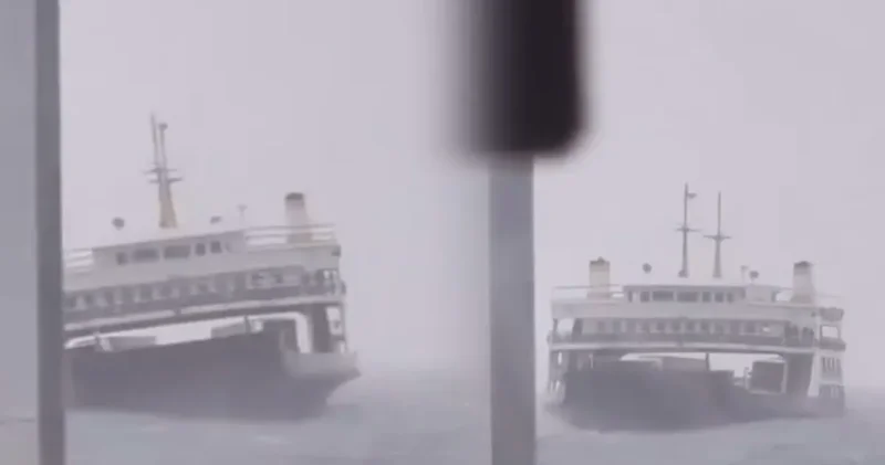 Marmara da fırtına korkulu anlar yaşattı! Denizin ortasında büyük panik