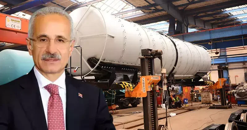Bakan Uraloğlu: 9 ZACENS tipi sarnıç vagonu Milli Savunma Bakanlığı na teslim edildi