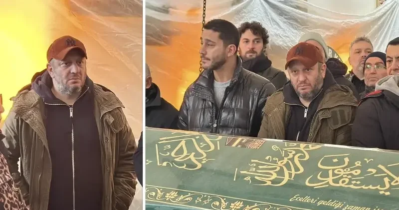 Oyuncu Serkan Keskin in vefat eden babası Kocaeli de toprağa verildi Aktüel Haberleri