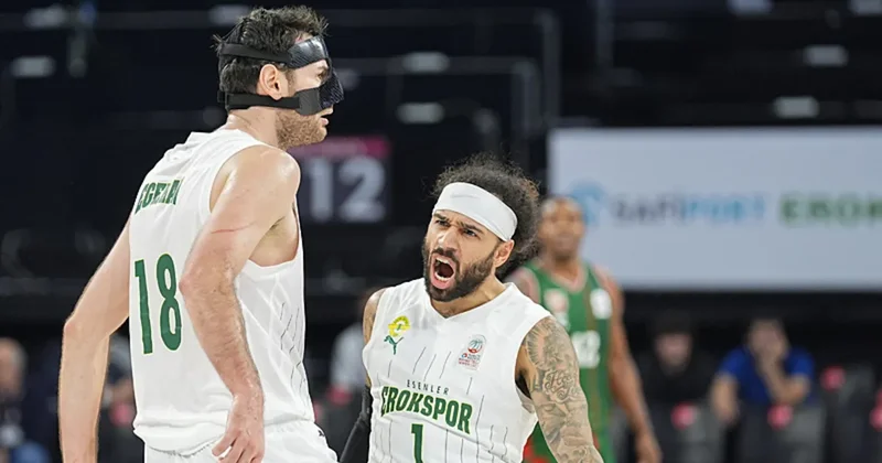 Esenler Erokspor, Karşıyaka engeline takılmadı!